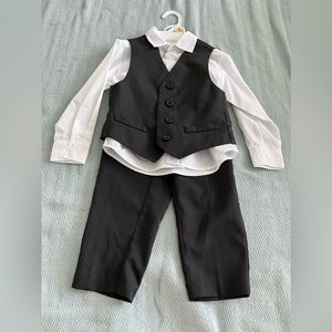 Toddler Easter Vest Suit Pant Set